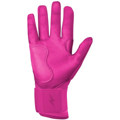 Max Clark Signature Series Long Cuff Batting Gloves - Pink