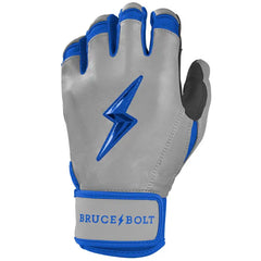 Grey Series Short Cuff Batting Gloves - Royal Blue