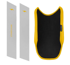 Chrome Series 9" Elbow Guard - Yellow
