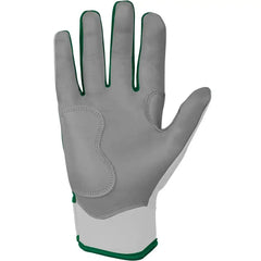 Chrome Series Short Cuff Batting Gloves - Green