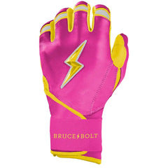 Dexter McCleon Jr. Signature Series Long Cuff Batting Gloves - Pink Lemonade