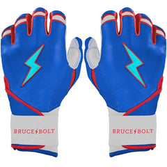 James Outman Signature Series Long Cuff Batting Gloves - Blue