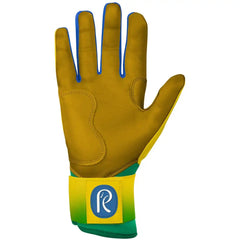 Coach RAC Creator Series Long Cuff Batting Gloves - Yellow