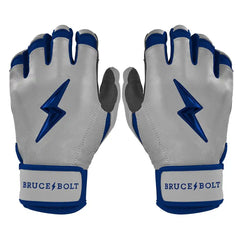 Grey Series Short Cuff Batting Gloves - Navy
