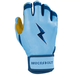 Bear Series Short Cuff Batting Gloves - Carolina Blue