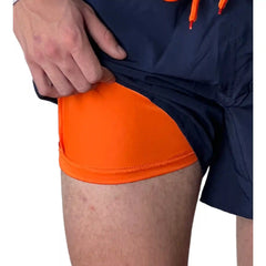 Performance 5" Short w/ Liner - Navy