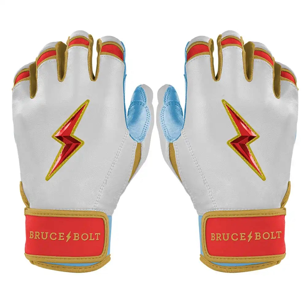 Rintaro Sasaki Signature Series Short Cuff Batting Gloves - White
