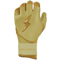 Gold Series Long Cuff Batting Gloves - Gold