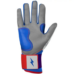 Personalized Brandon Nimmo Signature Series Long Cuff Batting Gloves - Stars & Stripes