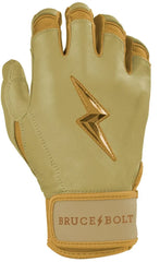 Gold Series Short Cuff Batting Gloves - Gold