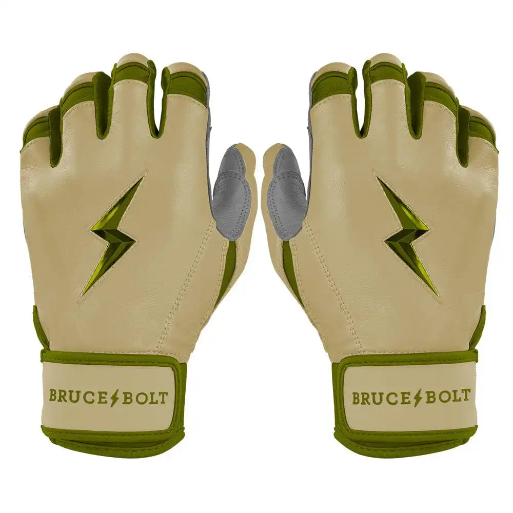 Patriot Series Short Cuff Batting Gloves - Military Beige