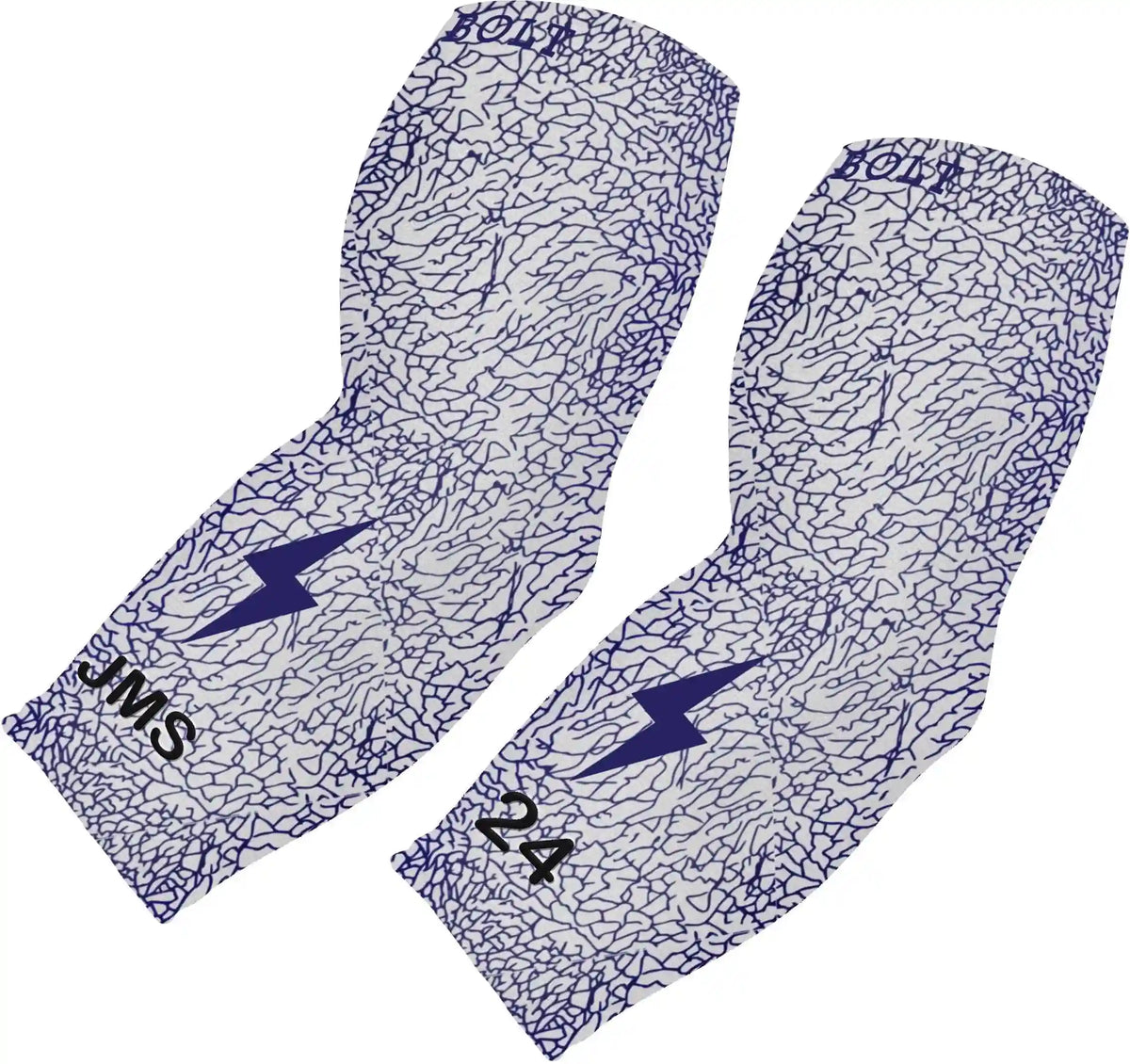 Personalized Graduated Compression Premium 3/4 Arm Sleeve - Elephant Print