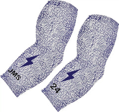 Personalized Graduated Compression Premium 3/4 Arm Sleeve - Elephant Print