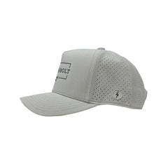 "BRUCE BOLT" Standard Snapback Hat - Grey