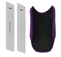 Chrome Series 9" Elbow Guard - Purple