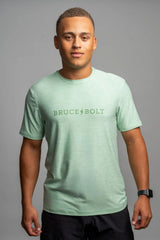 SuperSoft "BRUCE BOLT" Short Sleeve Shirt - Mint Green
