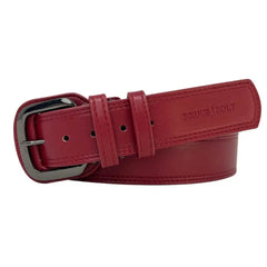Premium Pro Adjustable Baseball Belt - Maroon