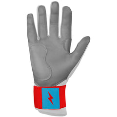Bear Series Long Cuff Batting Gloves - Miami White