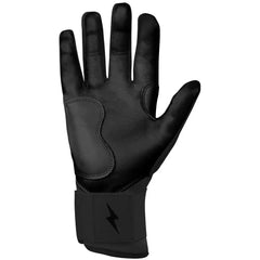 Bear Series Long Cuff Batting Gloves - Blackout
