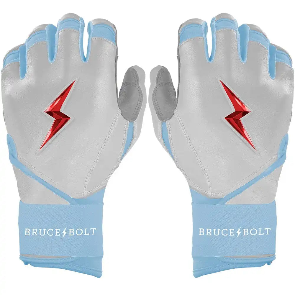 Ian Happ Signature Series Long Cuff Batting Gloves - White