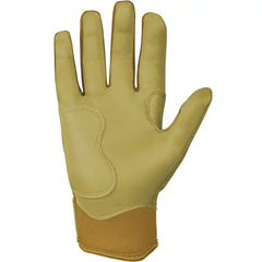 Gold Series Short Cuff Batting Gloves - Gold