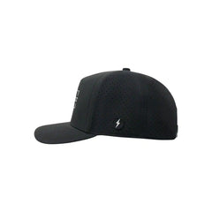 "BRUCE BOLT" Standard Snapback Hat - Black