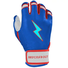James Outman Signature Series Short Cuff Batting Gloves - Blue