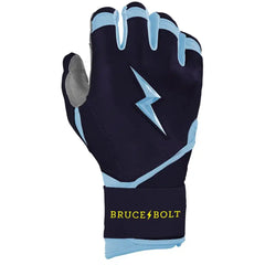 Bear Series Long Cuff Batting Gloves - Tampa Blue