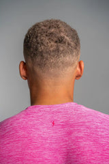 SuperSoft "BRUCE BOLT" Short Sleeve Shirt - Pink