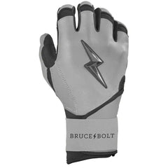 Grey Series Long Cuff Batting Gloves - Charcoal