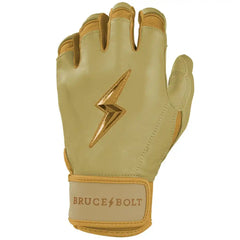 Gold Series Short Cuff Batting Gloves - Gold