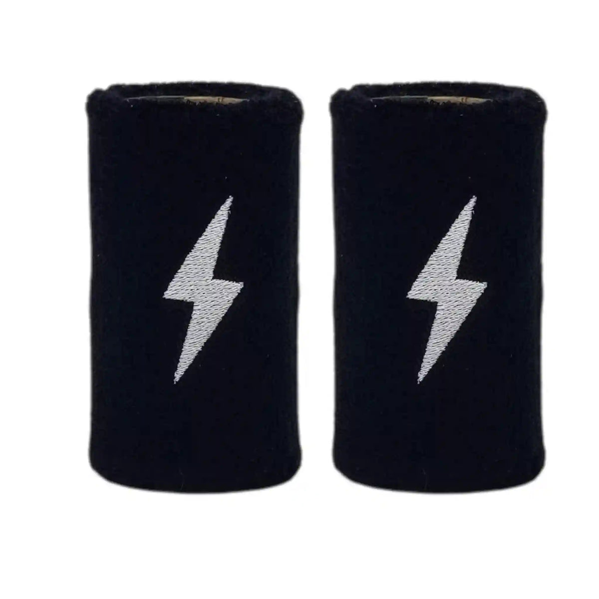 Premium Pro 4" Wristbands (2-Pack) - Black