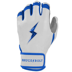 Chrome Series Short Cuff Batting Gloves - Royal