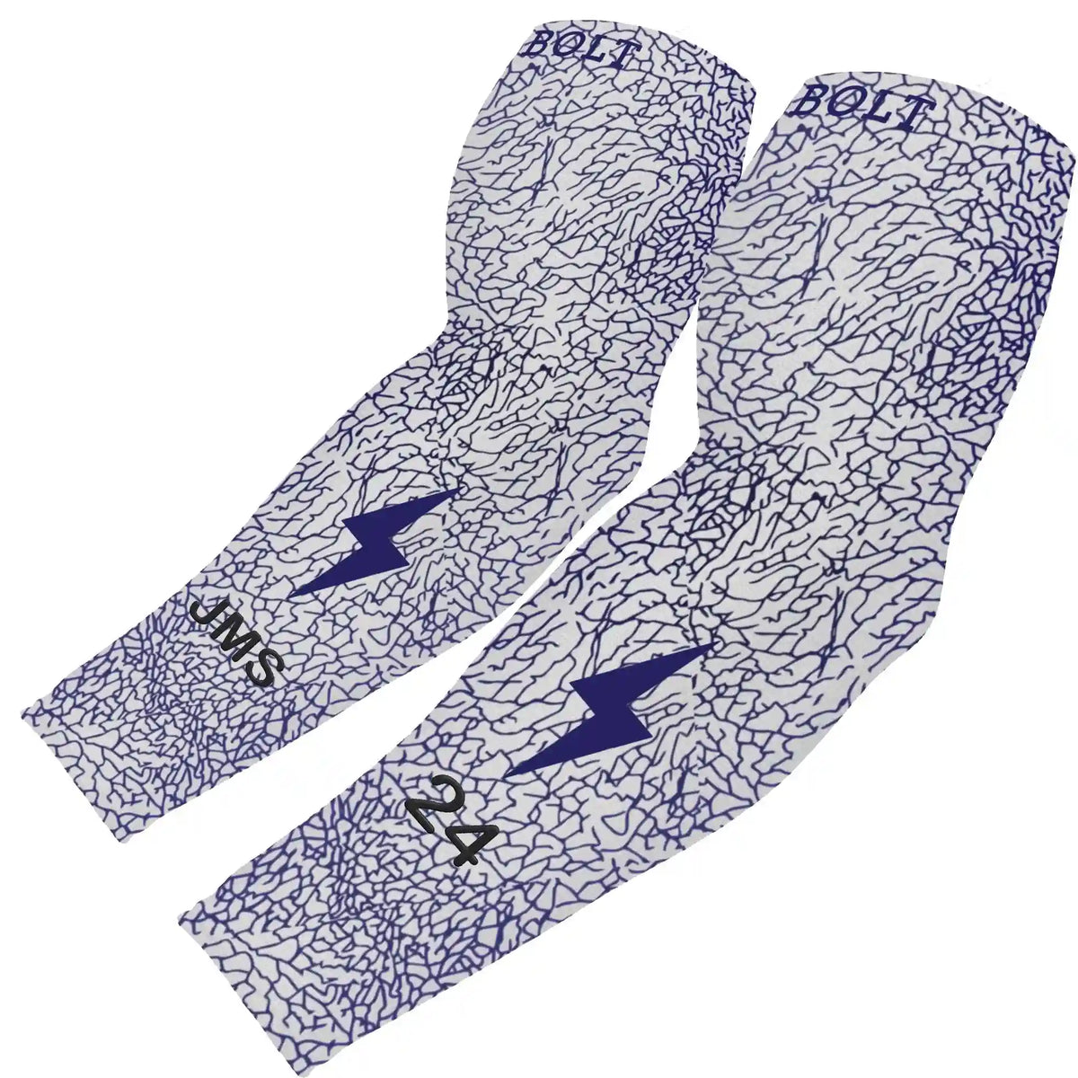 Personalized Graduated Compression Premium Arm Sleeve - Elephant Print